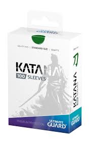 Katana Standard Green Sleeves (100) (image for) Katana Standard Green Sleeves (100)